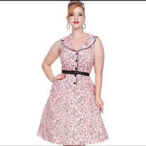 Pinup/retro cocktail dress- literally!